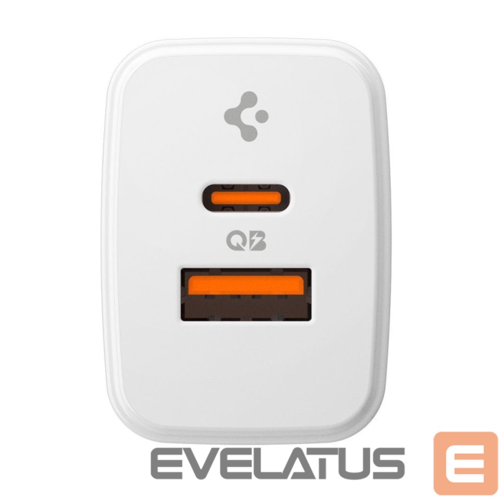 Kitos prekės Spigen Spigen Essential EE202EU 20W Wall Charger - White