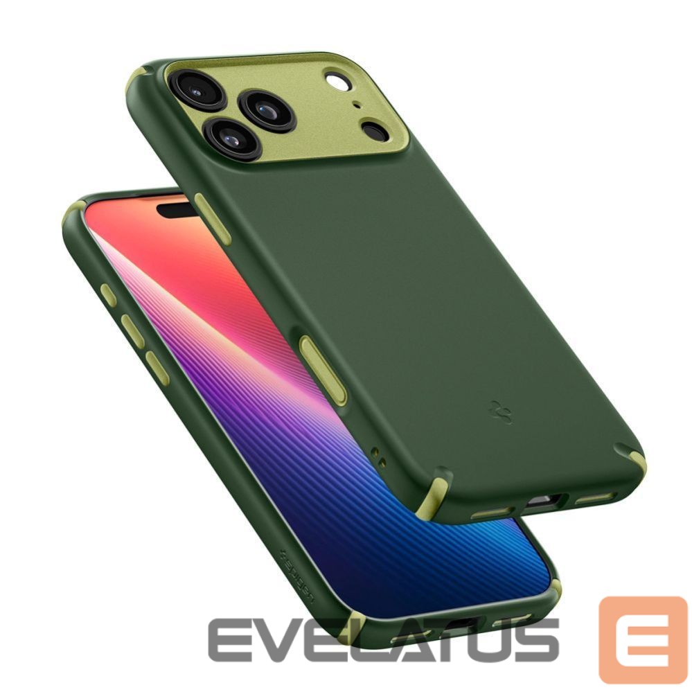 Kitos prekės Spigen Spigen Nano Pop Hybrid MagSafe Case for iPhone 17 Pro - Green