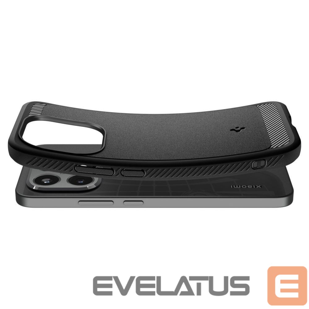 Kitos prekės Spigen Spigen Rugged Armor Case for Xiaomi 15T - Black