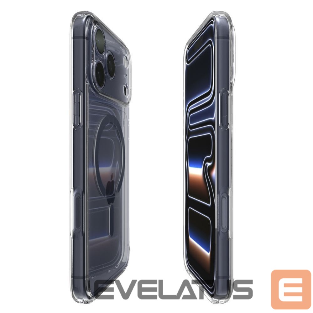 Kitos prekės Spigen Spigen Ultra Hybrid MagSafe Case for iPhone 17 Pro - Clear Navy Blue