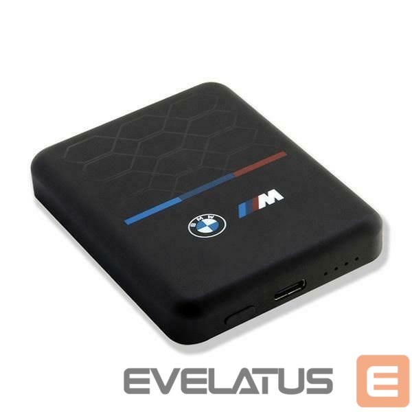 Kitos prekės BMW BMW M Collection MagSafe 15W 3000mAh Inductive Power Bank - Black