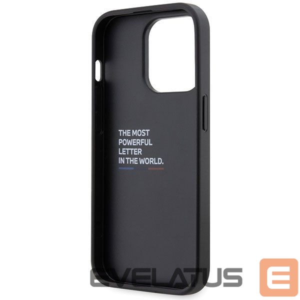 Kitos prekės BMW BMW Grip Stand Hot Stamp iPhone 14 Pro Case - Black