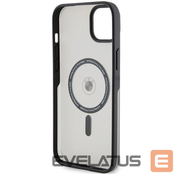 Kitos prekės BMW BMW Signature MagSafe Case for iPhone 14 Plus/15 Plus - Black