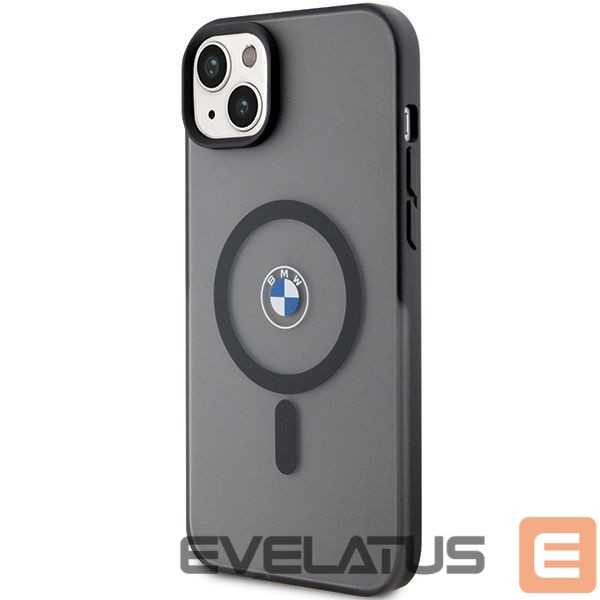 Kitos prekės BMW BMW Signature MagSafe Case for iPhone 14 Plus/15 Plus - Black