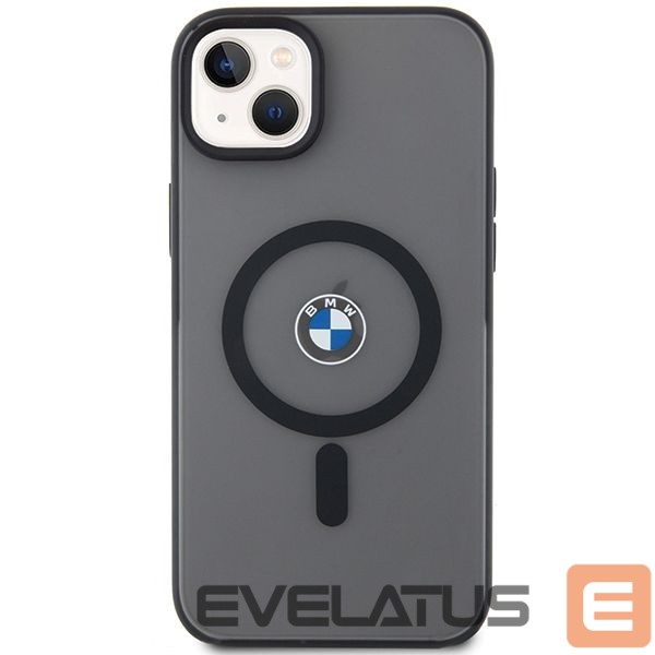 Kitos prekės BMW BMW Signature MagSafe Case for iPhone 14 Plus/15 Plus - Black