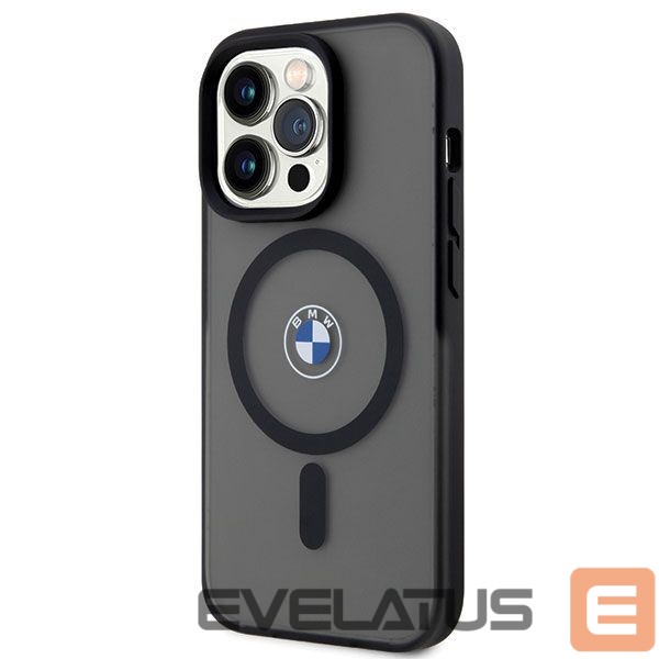 Kitos prekės BMW BMW Signature MagSafe Case for iPhone 14 Pro Max - Black