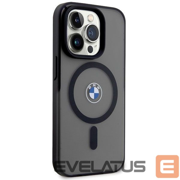 Kitos prekės BMW BMW Signature MagSafe Case for iPhone 14 Pro Max - Black