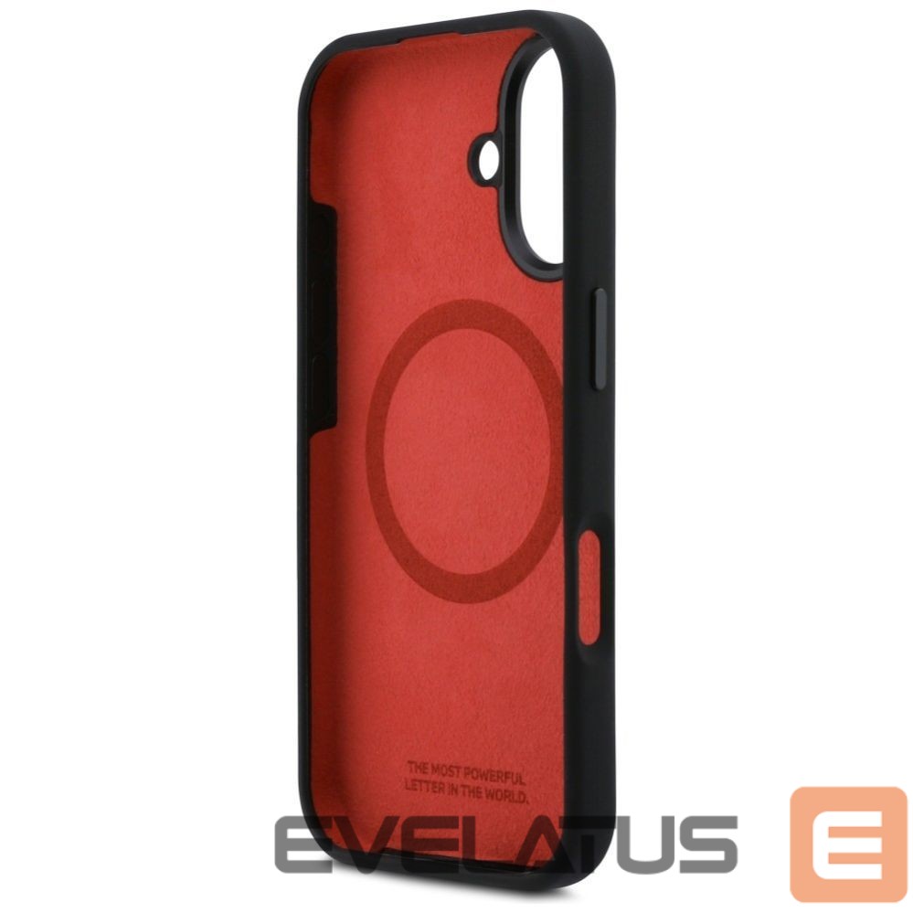 Kitos prekės BMW BMW M Silicon Horizontal Line MagSafe Case for iPhone 17 - Black