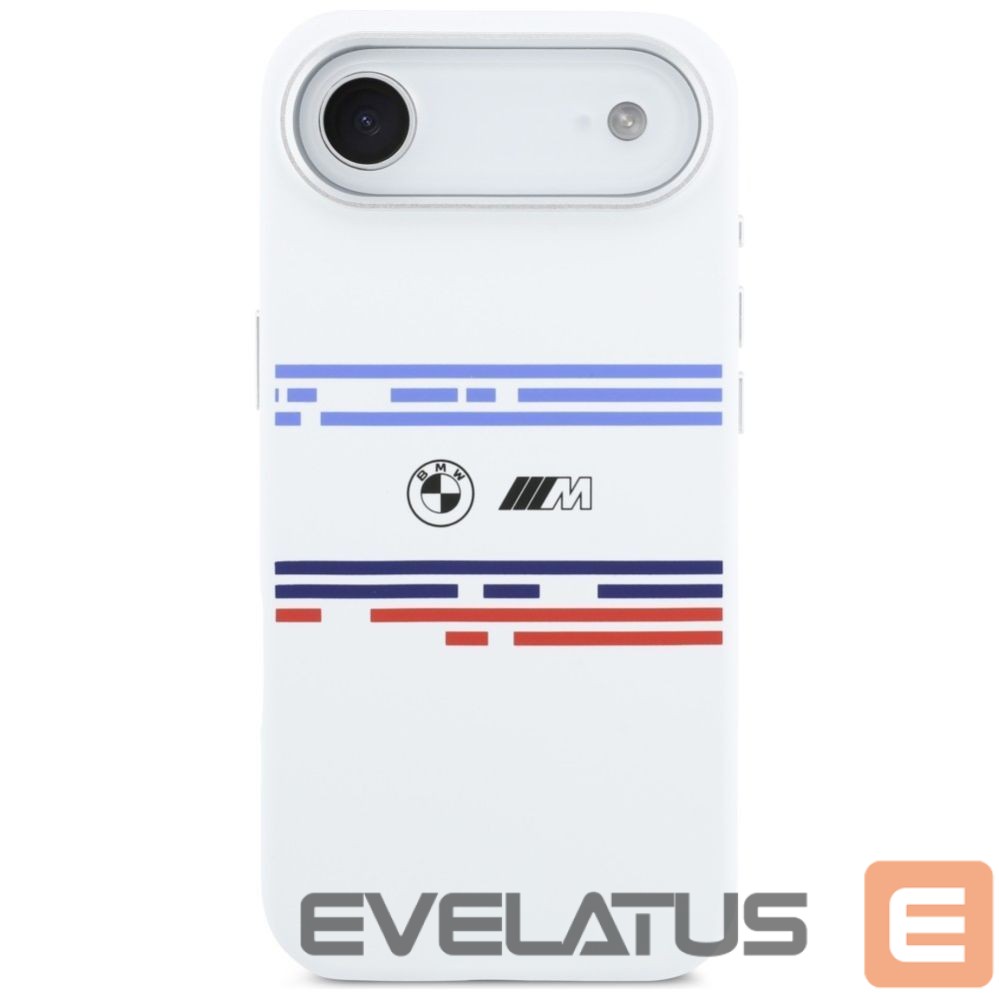 Kitos prekės BMW BMW M Silicon Horizontal Line MagSafe Case for iPhone Air - White