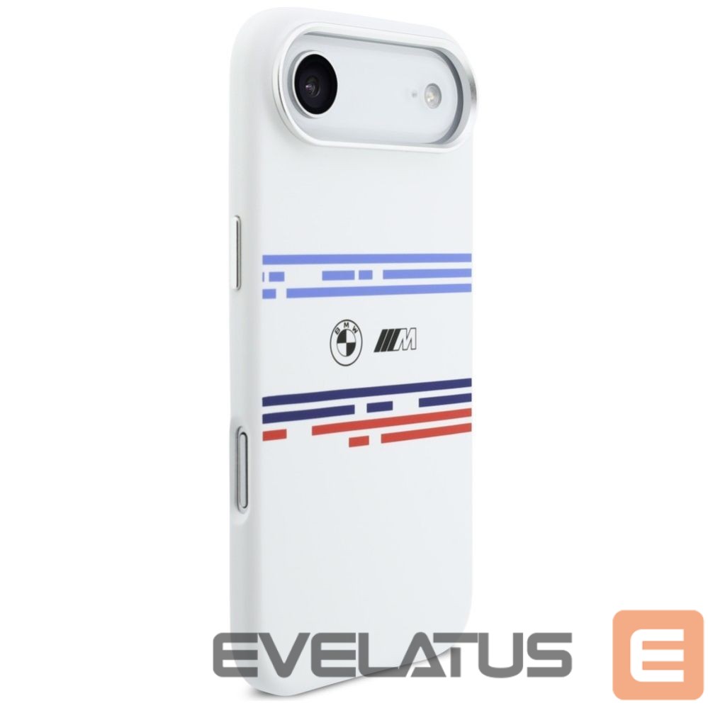 Kitos prekės BMW BMW M Silicon Horizontal Line MagSafe Case for iPhone Air - White