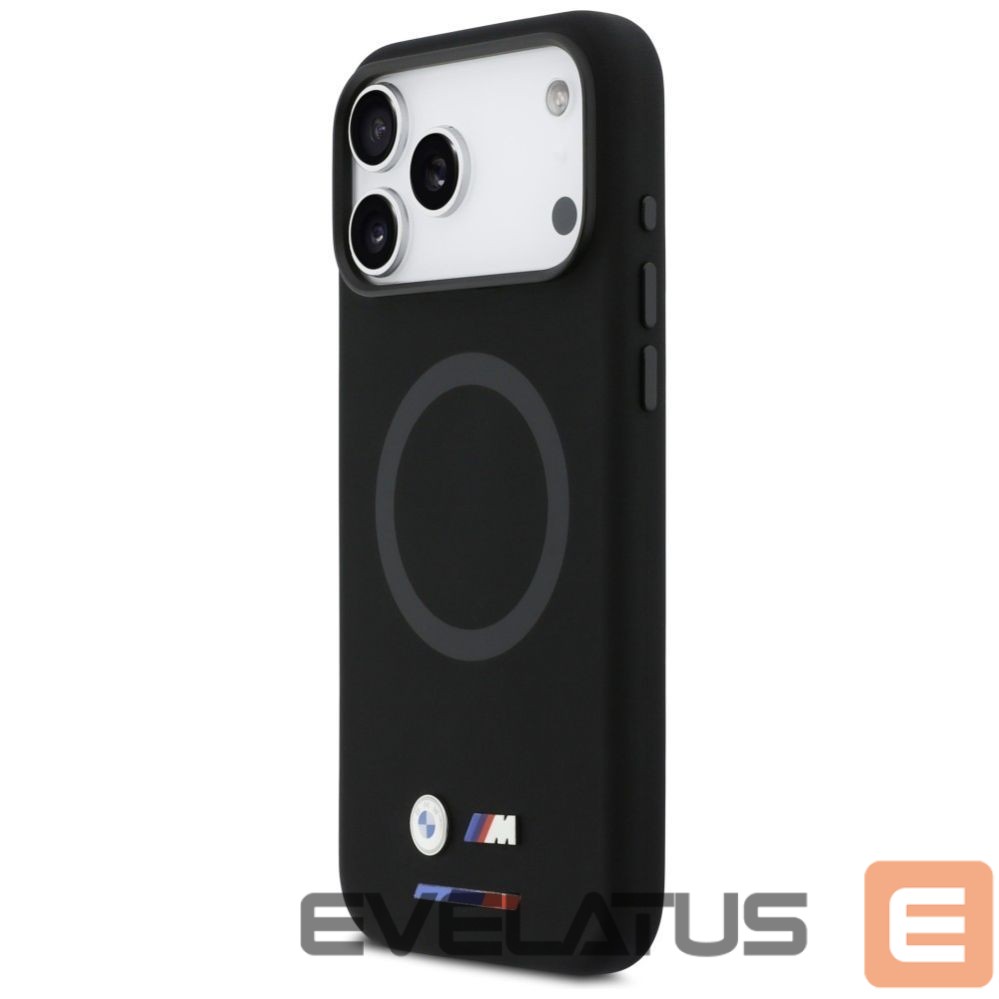 Kitos prekės BMW BMW M Silicon Logo MagSafe Case for iPhone 17 Pro Max - Black