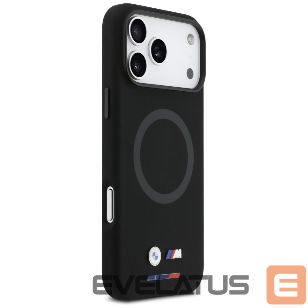 Kitos prekės BMW BMW M Silicon Logo MagSafe Case for iPhone 17 Pro Max - Black