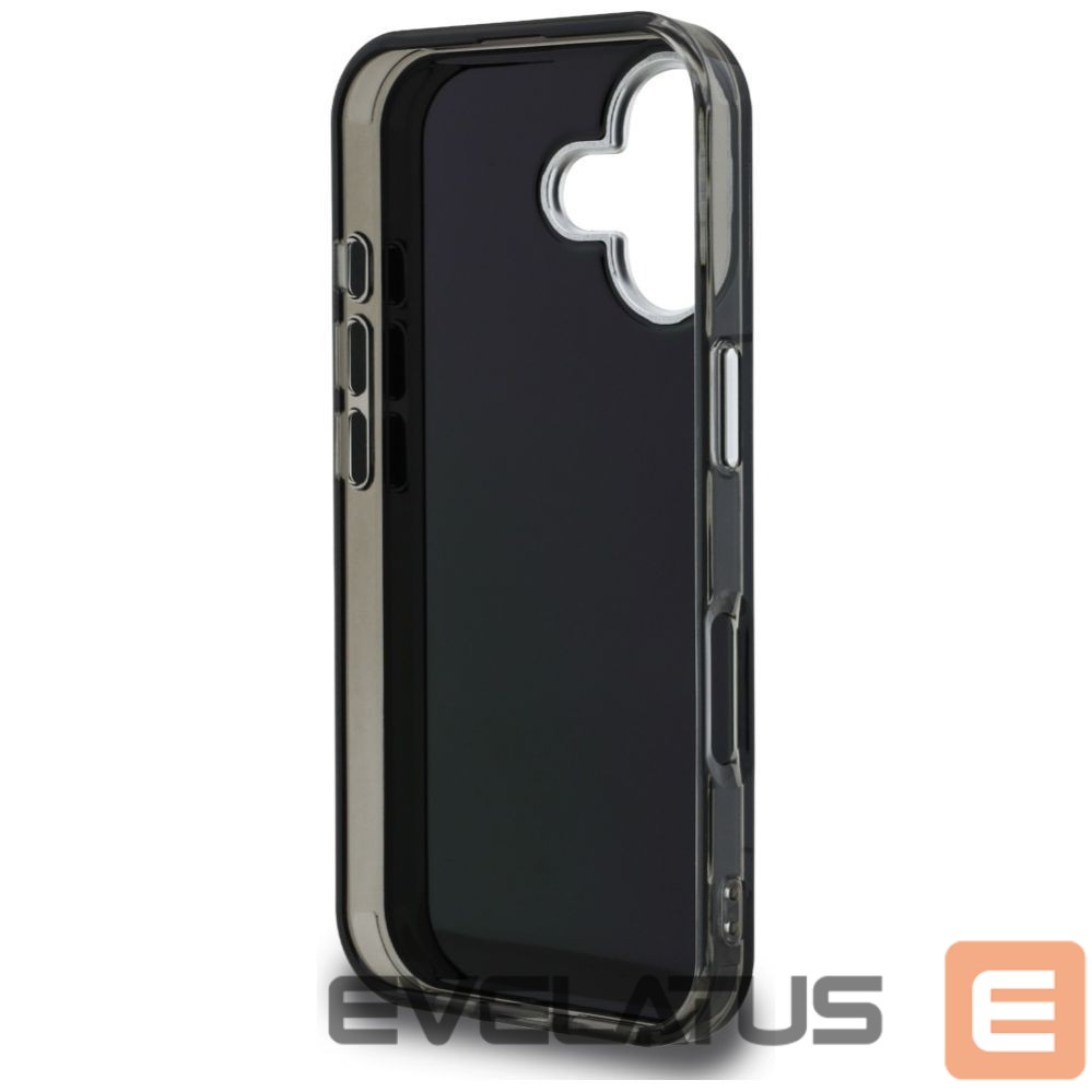 Kitos prekės Karl Lagerfeld Karl Lagerfeld IML Aquarelle Choupette & Logo iPhone 16 Case - Black