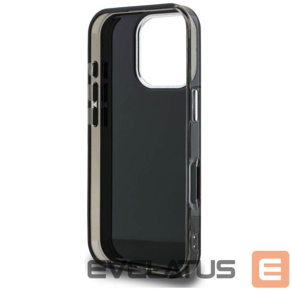 Kitos prekės Karl Lagerfeld Karl Lagerfeld IML Aquarelle Choupette & Logo Case for iPhone 16 Pro Max - Black