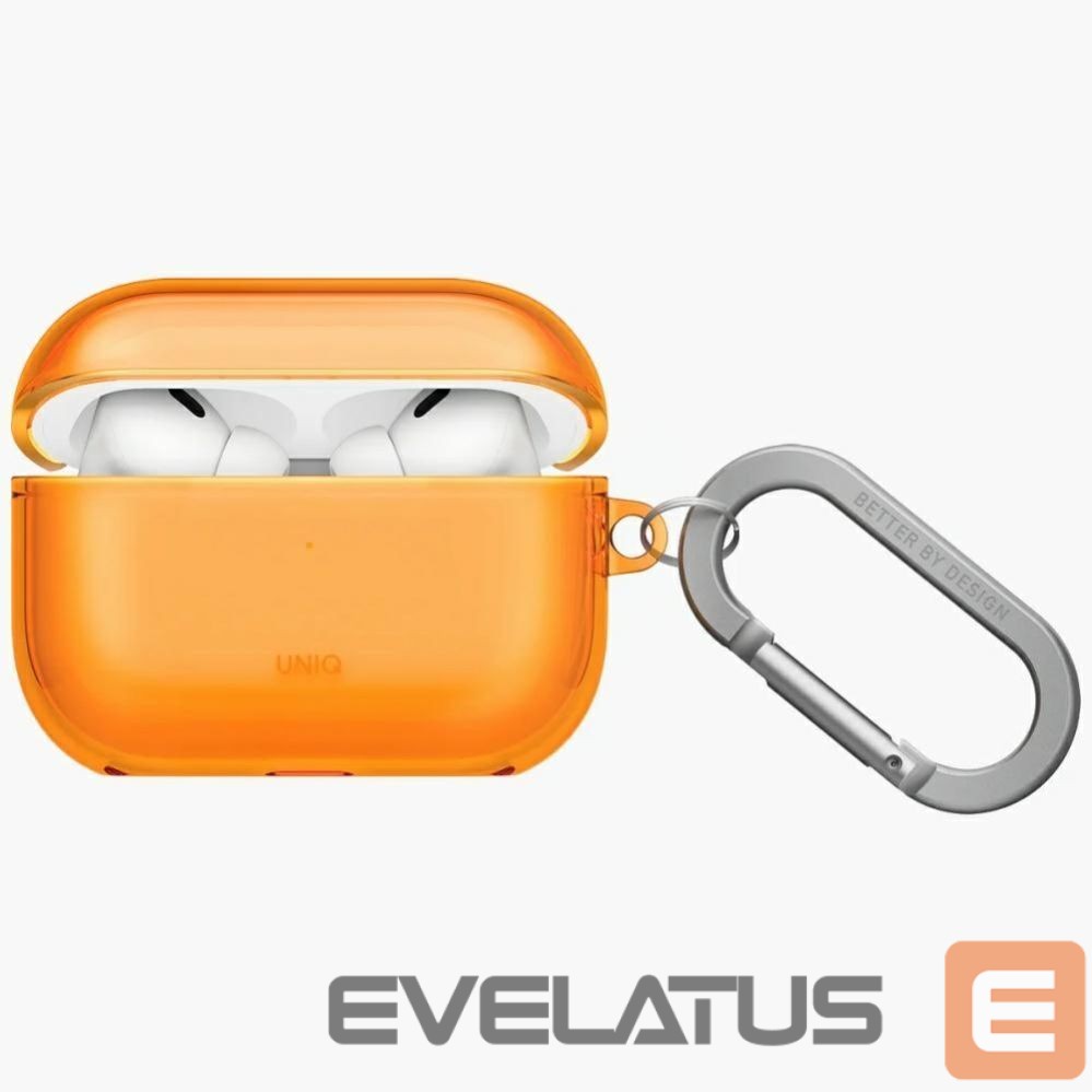 Kitos prekės UNIQ Uniq Glase Case for AirPods Pro 3 - Orange