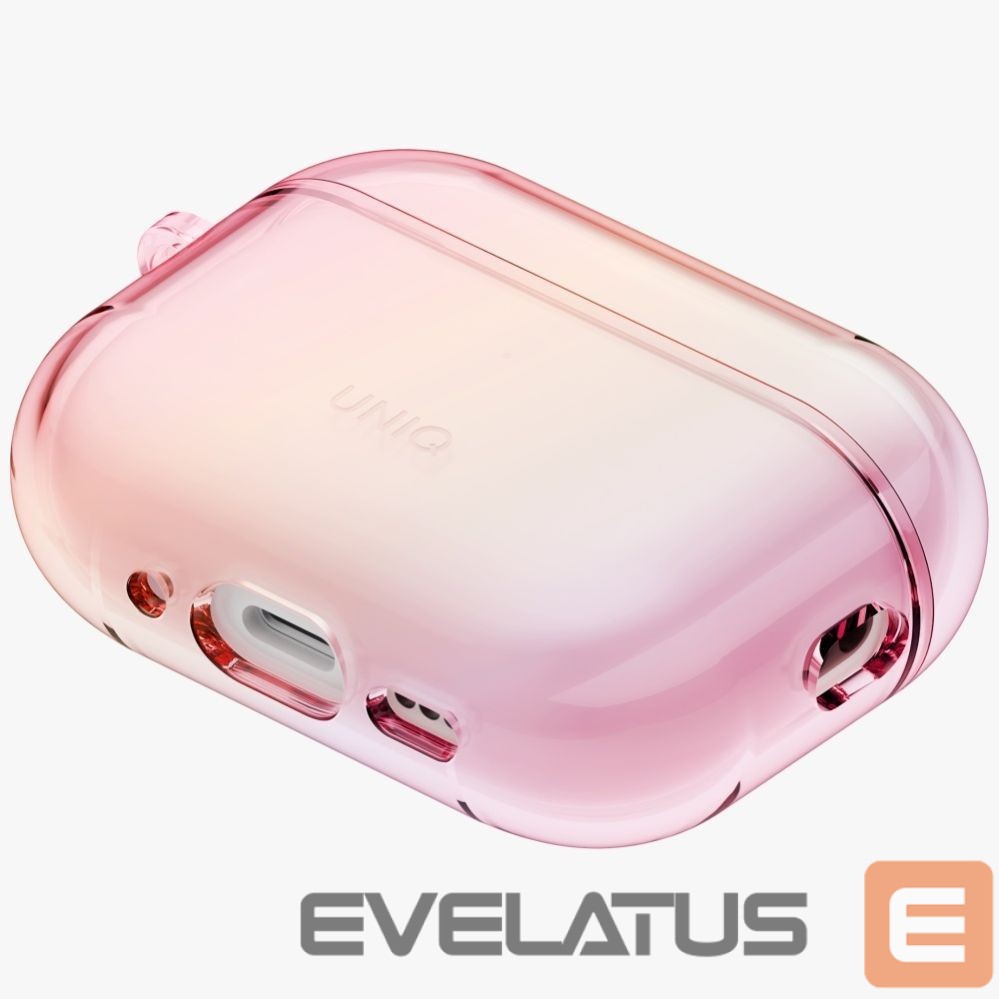 Kitos prekės UNIQ Uniq Iridescia Hang Case for AirPods Pro 3 - Transparent Pink