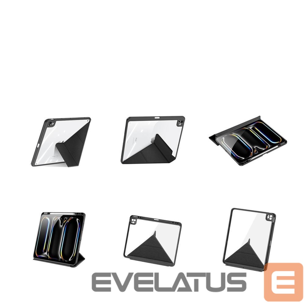 Kitos prekės Dux Ducis Dux Ducis Magi Case for iPad Pro 13" (2024/2025) with Stand - Black