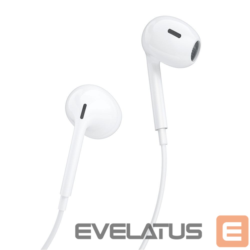 Laidinės ausinės Dudao Dudao in-ear headphones with 3.5mm minijack connector white (X14PRO)