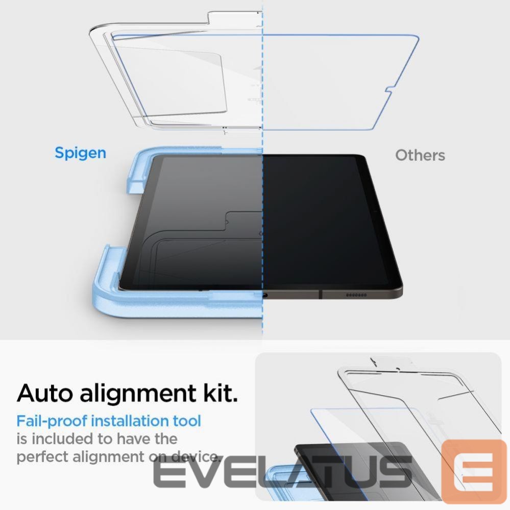 Apsauginiai stiklai Spigen Spigen Glas.tR EZ Fit Tempered Glass for Samsung Galaxy Tab S9 11'' X710 / X716B