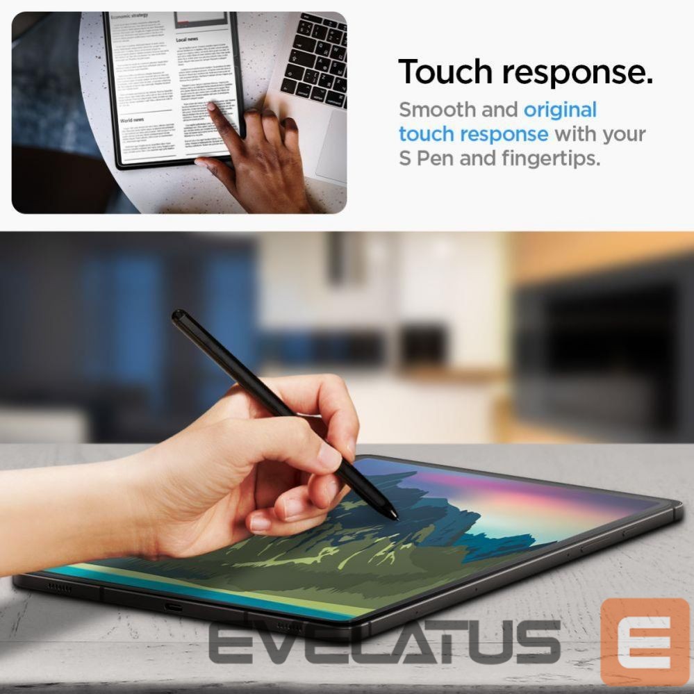 Apsauginiai stiklai Spigen Spigen Glas.tR EZ Fit Tempered Glass for Samsung Galaxy Tab S9 11'' X710 / X716B