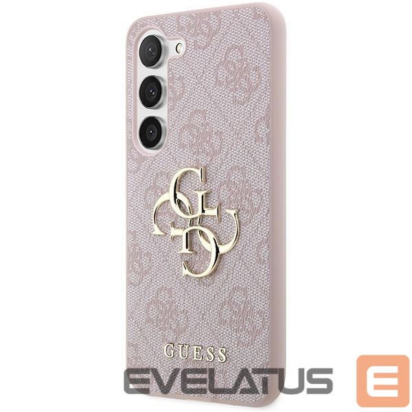 Kitas telefono priedas Guess Guess 4G Big Metal Logo case for Samsung Galaxy S24 - pink
