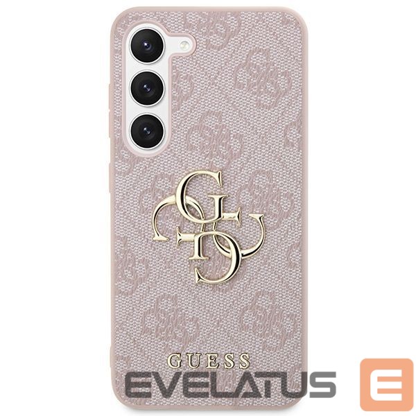 Kitas telefono priedas Guess Guess 4G Big Metal Logo case for Samsung Galaxy S24 - pink