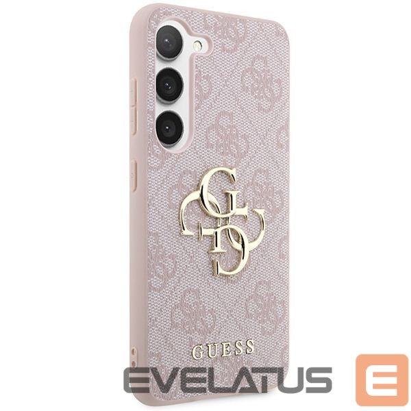 Kitas telefono priedas Guess Guess 4G Big Metal Logo case for Samsung Galaxy S24 - pink
