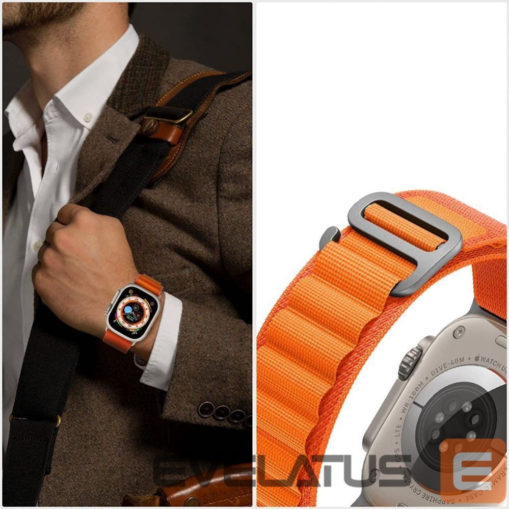 Dirželis Tech-Protect Black || Orange