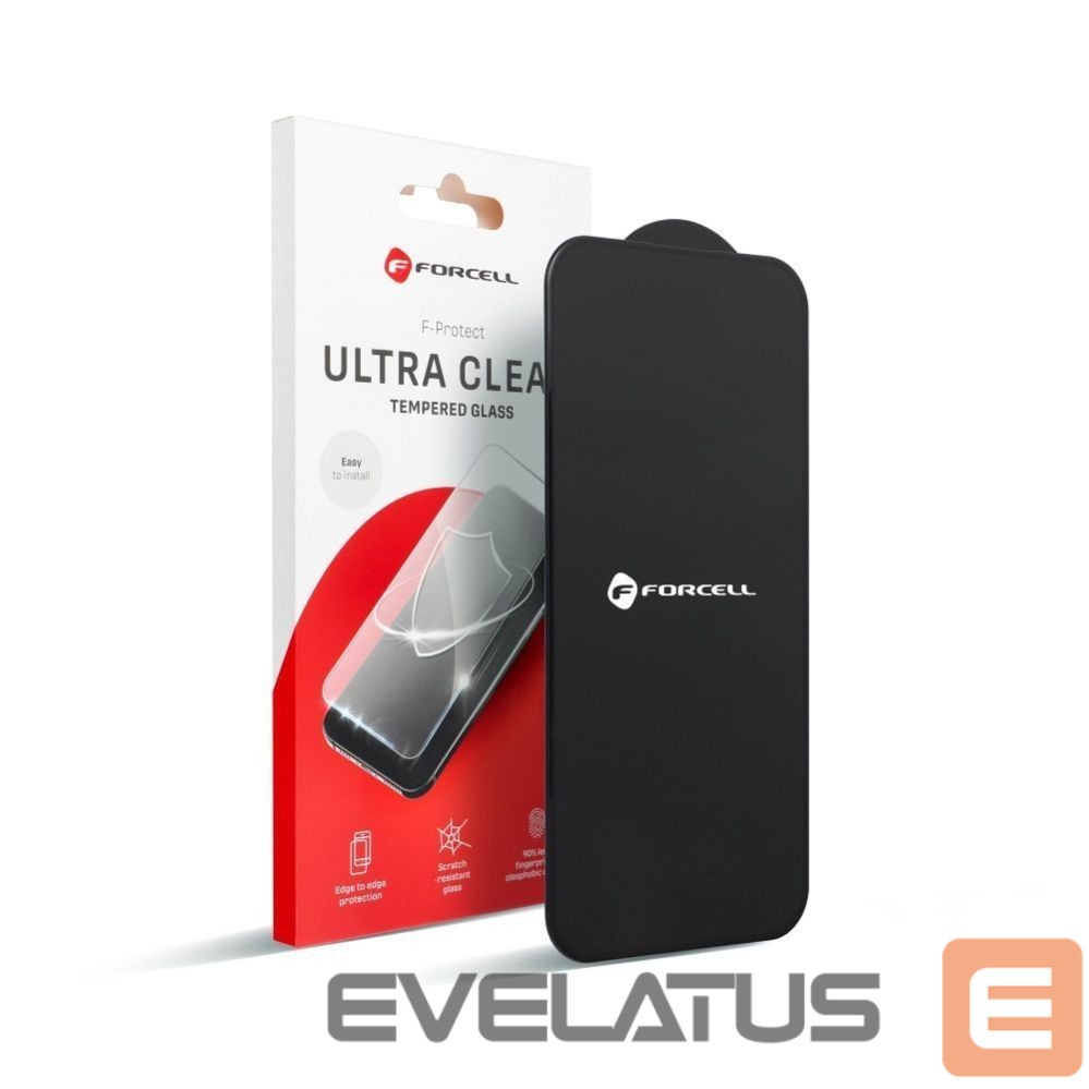 Apsauginiai stiklai Forcell Tempered glass to Samsung S22 / S23 Forcell Ultra Clear Glass black