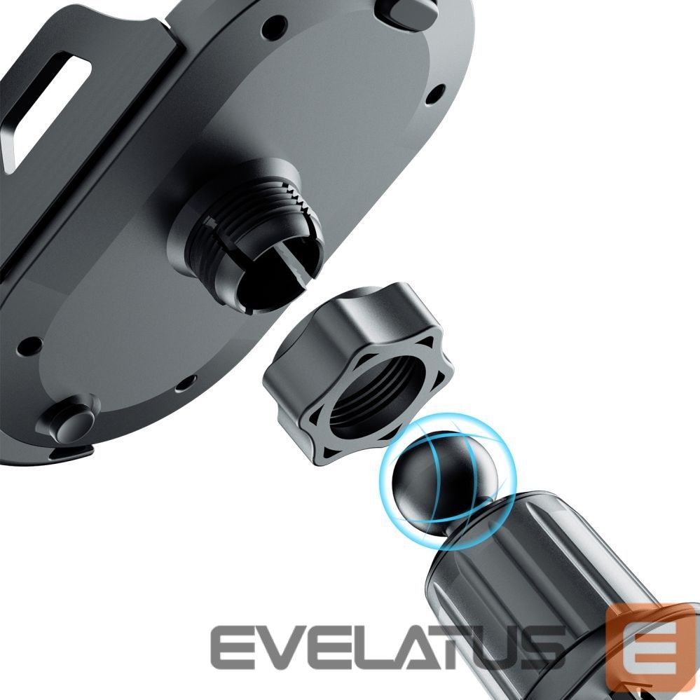 Automatinis laikiklis Dudao Dudao F2+ smartphone holder for air vent, clamp - black