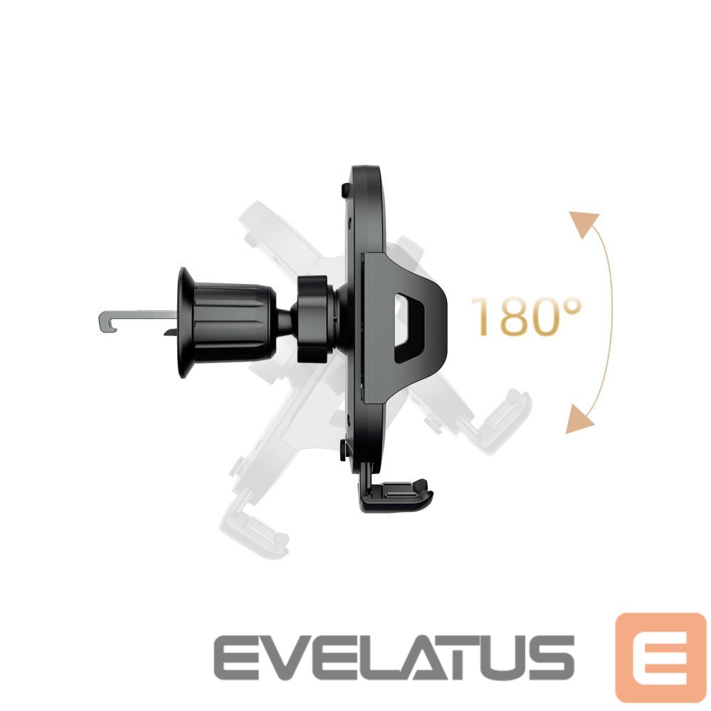 Automatinis laikiklis Dudao Dudao F2+ smartphone holder for air vent, clamp - black