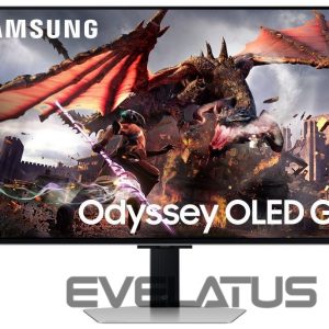 Monitoriai Samsung  LS32DG802SUXDU 32" OLED G8 G80SD UHD Monitor 3840x2160/16:9/200cd/m2/0.03ms, DP, HDMI, USB 