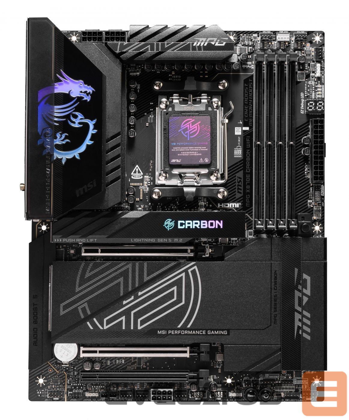 Intel procesoriaus pagrindinė plokštė MSI Processor family AMD | Processor socket AM5 | DDR5 UDIMM | Supported hard disk drive interfaces SATA, M.2 | Number of SATA connectors 4