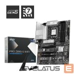 Intel procesoriaus pagrindinė plokštė MSI  PRO Z890-S WIFI | 
