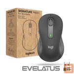 Aksesuarai kompiuterinei technikai Logitech  LOGI M650 L Wireless Mouse GRAPHITE 