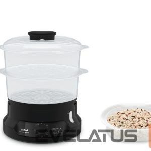 Kiti smulkūs buitiniai prietaisai TEFAL  Food Steamer VC139810	 Black, 800 W, Capacity 6 L, Number of baskets 2 