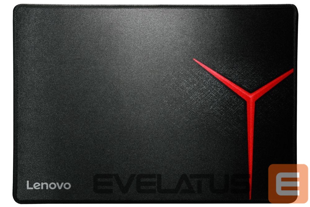 Kompiuterio pelė Lenovo Y Black/Red, Microfibre, Gaming Mouse Pad, 350x250x3 mm