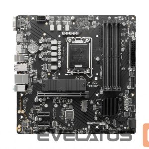 Intel procesoriaus pagrindinė plokštė MSI  PRO B760M-P DDR4 