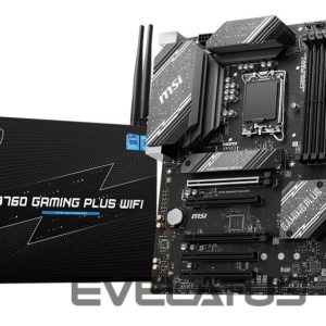 Intel procesoriaus pagrindinė plokštė MSI  B760 GAMING PLUS WIFI 
