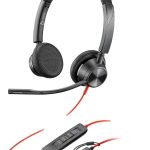 Aksesuarai kompiuterinei technikai HP  HP Poly BW 3325 -M USB-C HS +USB-C/A 