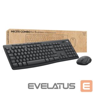 Aksesuarai kompiuterinei technikai Logitech  LOGI MK370 Combo Business - GRAPH (US) 