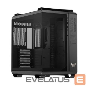 Kompiuterio dėžė Asus  Case||TUF Gaming GT502 Horizon|MidiTower|Case product features Transparent panel|Not included|ATX|MicroATX|MiniITX|Colour Black|TUFGAMINGGT502HORIZON 