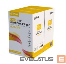 Jungikliai DAHUA  CABLE CAT6 UTP 305M BLACK/PFM920-6UN 