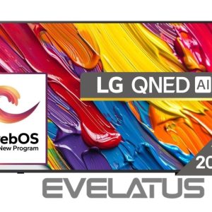 Televizoriai LG  TV Set||65"|4K/Smart|3840x2160|Wireless LAN|Bluetooth|webOS|65QNED84A3C 