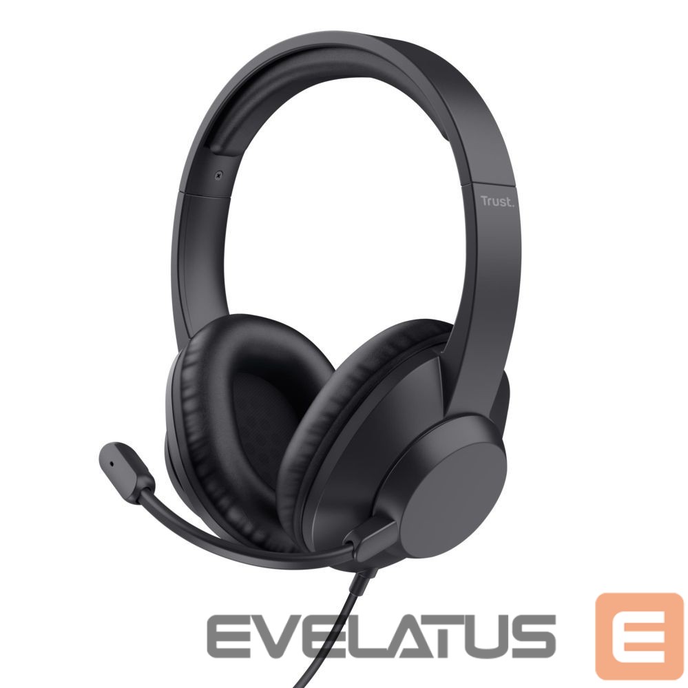 Laidinės ausinės Trust HEADSET AYDA MAX USB/25461