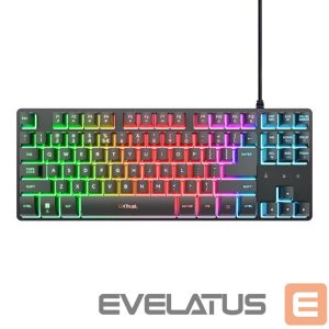 Kompiuterio klaviatūra Trust  KEYBOARD USB GXT833 THADO TKL/ENG BLACK 25886 