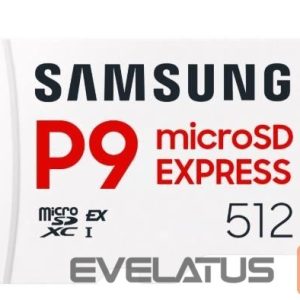 Kitas kompiuterio priedas Samsung  MEMORY MICRO SDXC PRO 512GB/P9 EXPRES MB-MK512T/WW 