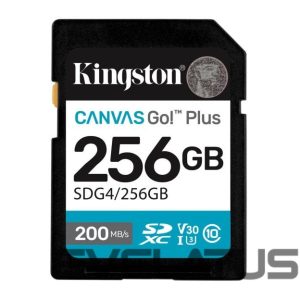 Kitas kompiuterio priedas Kingston  MEMORY SDXC 256GB UHS-I/SDG4/256GB 
