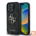 Kitas telefono priedas Guess  Guess 4G Big Logo iPhone 16 Pro Max Case - Black 