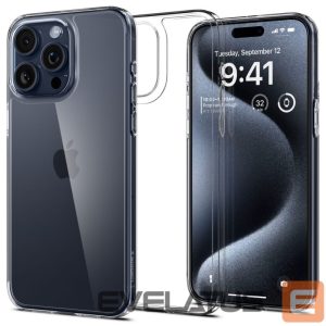 Kitos prekės Spigen  Spigen Airskin Hybrid Case for iPhone 15 Pro - Clear 